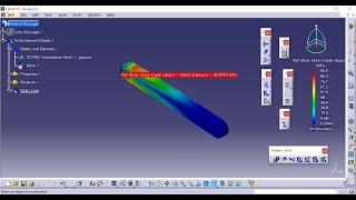 Structural Analysis in CATIA [upl. by Aianat]