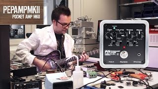 Pocket Amp MKII – Sound Demos with Markus from Palmer [upl. by Nuaj742]