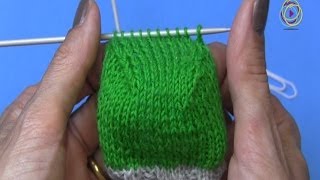 Projekt Sockenstricken hier das Fersenkäppchen 4 Teil [upl. by Lila]