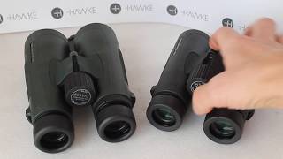 Hawke Endurance ED 10x50 vs Hawke Endurance 10x42 binoculars [upl. by Urial814]