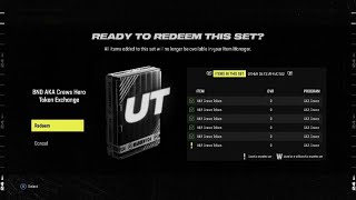 AKA Crews Token Hero Exchange Rewards Madden NFL 24 [upl. by Gnouh]