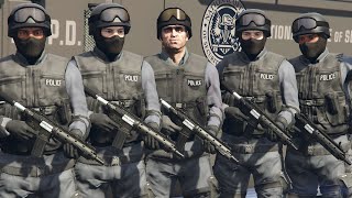 How To Join the SWAT Team in GTA 5 Rescue Missions [upl. by Kosiur]