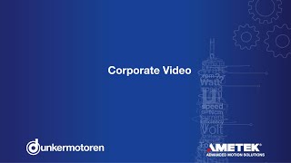 Dunkermotoren  EN Corporate Video [upl. by Edualc]