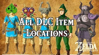 Zelda Breath of the Wild All NEW DLC Item Locations [upl. by Liddy]