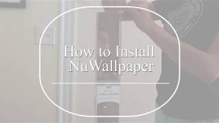 How to Install Peel amp Stick Wallpaper [upl. by Rumilly]