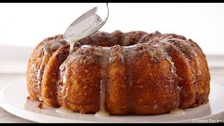 Rum Cake From Scratch  How To Make A Golden Rum Cake [upl. by Debor]