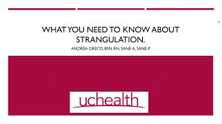 What You Need to Know About Strangulation [upl. by Naimed]