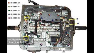 Replace transmission solenoid 04 Trailblazer [upl. by Remliw]