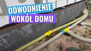 Drenaż odwadniający wokół naszego domu [upl. by Helfand]