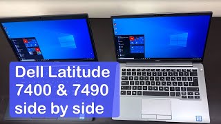 Dell Latitude 7400 2019 amp 7490 Side by Side Look [upl. by Stewardson]