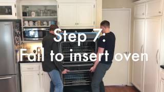 Easy Whirlpool Oven Installation [upl. by Gerek]