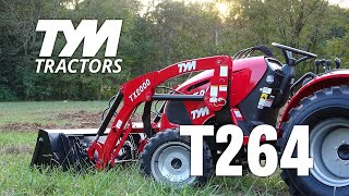 TYM Tractors T264 Product Overview [upl. by Nwhas]