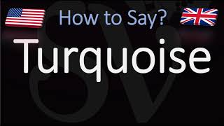 How to Pronounce Turquoise CORRECTLY [upl. by Sherrod]