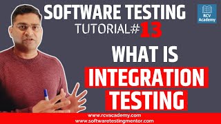 Software Testing Tutorial 13  What is Integration Testing [upl. by Aemat]