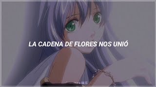 Ending Saint Seiya The Lost Canvas • Cadena de Flores🌸  Carolina Ayala Letra [upl. by Pricilla]