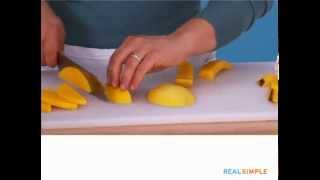 Real Simple How To Cut a Mango [upl. by Wynnie604]