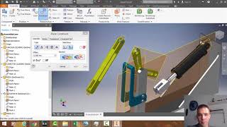 Tutorial Simulación Dinámica completa PARTE 1  Autodesk Inventor Professional 2018 [upl. by Ellebanna]