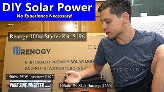 Build Your First Solar Power System Beginner Tutorial Easily Explained Budget Friendly [upl. by Sherrard]