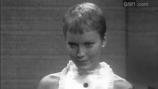 Whats My Line  Frank Sinatra Mia Farrow PANEL Phyllis Newman Mark Goodson Nov 27 1966 [upl. by Marybeth]