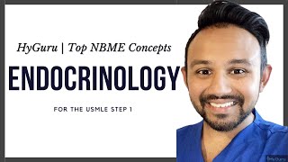 Top NBME Concepts  Endocrinology USMLE Step 1 [upl. by Latoye]