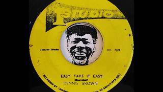 DENNIS BROWN  Easy Take It Easy 1973 [upl. by Desimone]