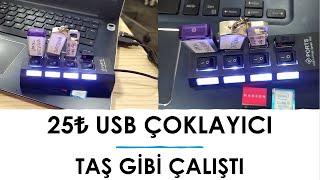 25₺ USB ÇOKLAYICI TAŞ GİBİ ÇALIŞTI [upl. by Alair]