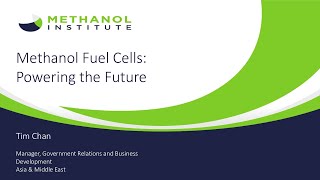 Methanol Fuel Cells Powering the Future Webinar [upl. by Naivaf]