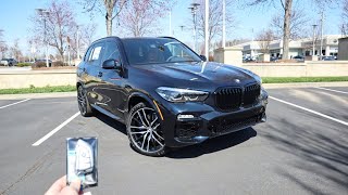 2021 BMW X5 M50i Start Up Exhaust Test Drive and Review [upl. by Radec]