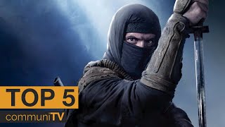 Top 5 Ninja Movies [upl. by Saudra726]