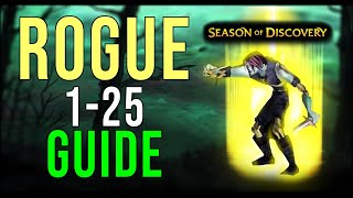 I TRIED EVERY BUILD Beginner Rogue 125 Leveling Guide SoD [upl. by Notyep823]