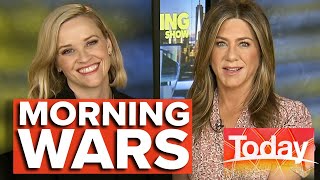 Jennifer Aniston Reese Witherspoon live interview on Aussie morning TV  Today Show Australia [upl. by Jocko]