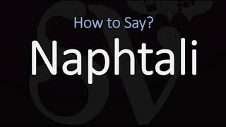 How to Pronounce Naphtali CORRECTLY [upl. by Norted]