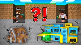 Who will Mined the Best House in Minecraft [upl. by Erdah]