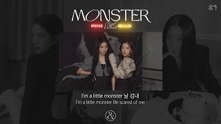 Red Velvet  IRENE amp SEULGI Monster Official Lyrics Eng [upl. by Fitz446]