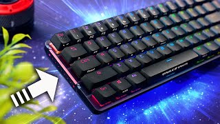 The ASUS ROG Falchion 65 Keyboard is CRAZY [upl. by Kimmi]