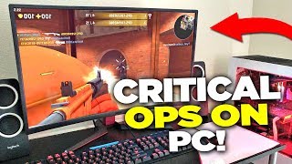 How to Play Critical Ops on PC  Other Mobile FPS Games [upl. by Modla]