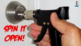 How To Spin Open a Deadbolt Lock [upl. by Ozne]